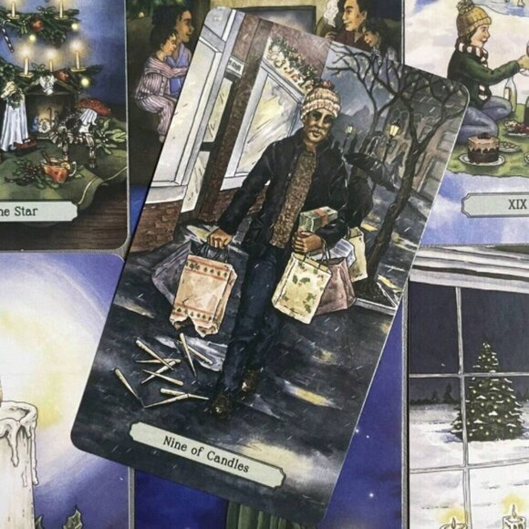 Yuletide Tarot Deck 78 Cards NWT - Picture 3 of 5